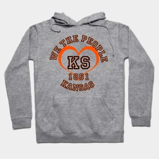 Show your Kansas pride: Kansas gifts and merchandise Hoodie